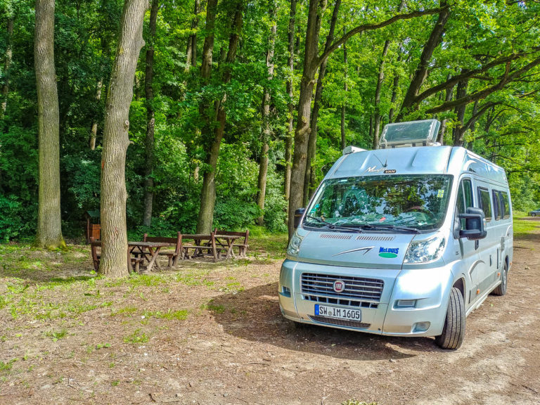 Wohnmobil Rückfahrkamera – kabellos und solarbetrieben