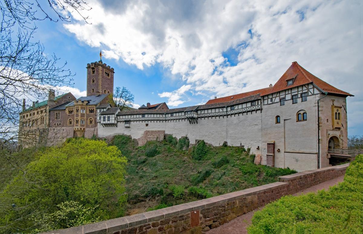 Naturparkroute Thüringer Wald mit dem Wohnmobil - Wartburg Eisenach